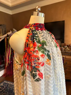 Maxi Floral Cute Dress Multiple Size L thumbnail 2