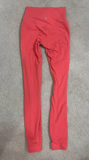 Lululemon Align Coral Pink Leggings 28” thumbnail 3