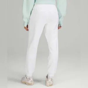 Lululemon Scuba High-Rise French Terry Jogger White Sweatpants Women’s Size 18 thumbnail 2