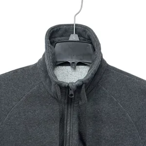 Lululemon Jacket‎ Womens 6 Gray Full Zip Hooded Pockets Cinch Waist Gym thumbnail 2