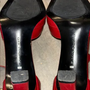 Vintage Bandolino Elegant Red Women's Heels thumbnail 6