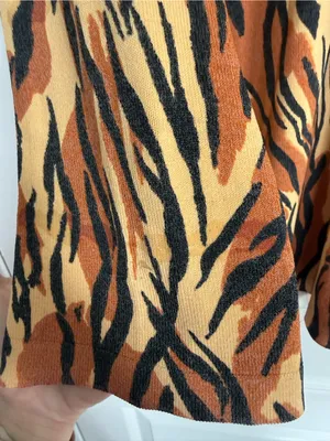 Show Me Your Mumu Charlie Collar Royal Tiger Dress thumbnail 6