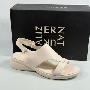Naturalizer® Size-8M Women's Lillian Slingback‎ Sandals In Warm White thumbnail 1