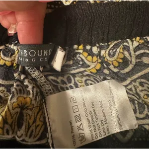 Earthbound Women's Harem Tribal Elephant Pants Elastic Waist and Ankle Size L thumbnail 7