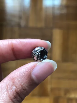 Pandora Sterling Silver Hearts Charm thumbnail 2