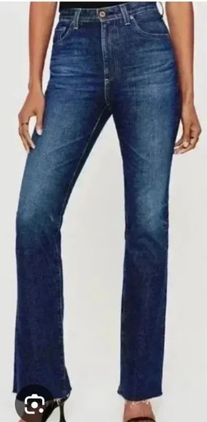 Ag Adriano Goldshmied Alexxis Boot high rise vintage flare jean size 27 thumbnail 1