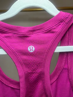 Lululemon magenta tank top #activewear #athletic thumbnail 3