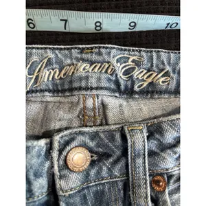 American Eagle Jeans True Boot Light Wash‎ Low Rise Size 6 Pockets Boho Casual thumbnail 4