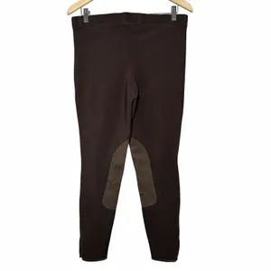 EquiStar Equi Tuff Womens 32 Brown Riding Breeches Knee Patch Equestrian thumbnail 2