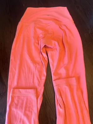 Coral Pink Lululemon Align Leggings thumbnail 1