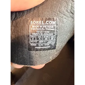 Sorel Ella II Slide Sandals Mauve Vapor‎ Snake Flat Two Strap Size 9 thumbnail 9