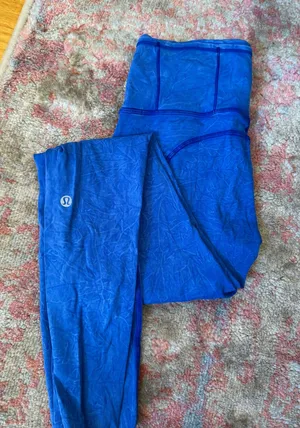 Blue Lululemon Leggings thumbnail 1