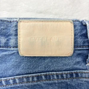 Everlane Women's Straight Leg Blue Jeans size 27‎ crop thumbnail 13