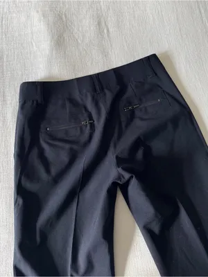 Tory Burch Eliza Navy Trouser Pants, size 2 thumbnail 13