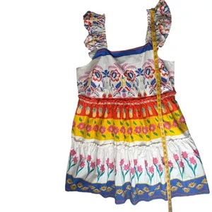 NWT Sugarlips‎ Olympia Floral Ruffle Tiered Mini Dress Size 3X Tropical Colorful thumbnail 10