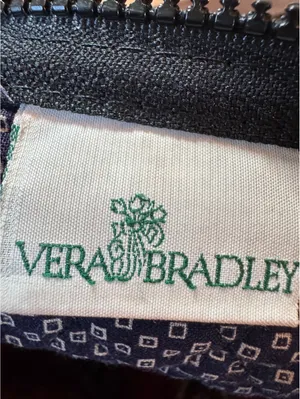 Vera Bradley Quilted Floral Patterned Shoulder Tote Bag thumbnail 5