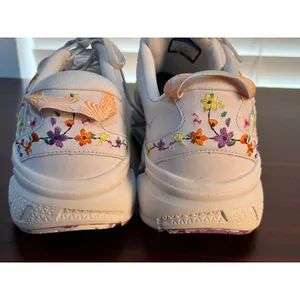 Hoka x Anthro Vibrant Bloom Clifton Sneakers Women Size 14 Men 13 NWOT thumbnail 4