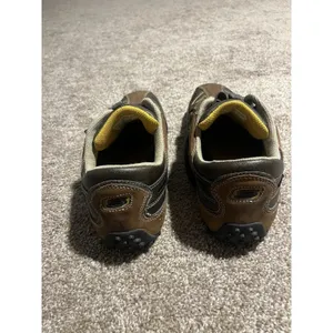 SKECHERS Biker Athletic Shoe Fashion Sneaker‎ BROWN/GOLD, Size 9.5 thumbnail 4
