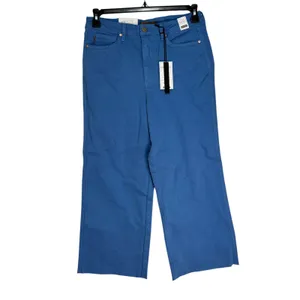 Judy Blue Sky Blue High Waist‎ Tummy Control Wide Leg Jeans JB88843 C Size 11/30 thumbnail 7