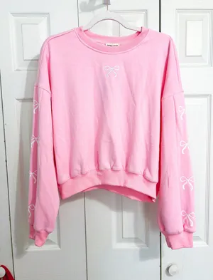 These Three Boutique Bow Pullover thumbnail 1
