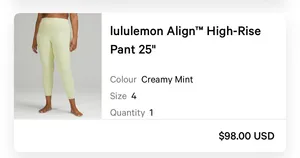 Lululemon Align 25” Leggings thumbnail 2
