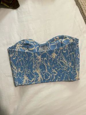ZARA Strapless Top thumbnail 3