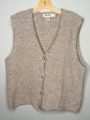 Eddie Bauer Wool Sweater Vest thumbnail 1
