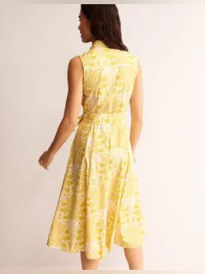 BODEN Amy Sleeveless Shirt Dress size 6 thumbnail 2