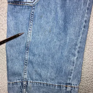 Wild Fable High Rise Cargo Jeans 6 28X30 Blue Streetwear Wide Leg Utility thumbnail 4