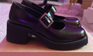 Steve Madden Chunky Heels Size 7.5 thumbnail 1