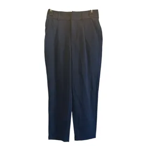 Halara navy blue stretch elastic waist work pants XS Petite comfy classic thumbnail 2