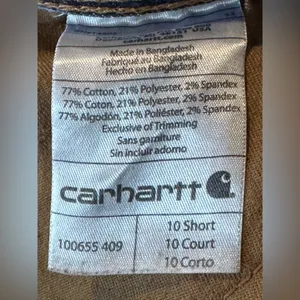Women’s Carhartt Stretch Jeans Size 10 Short thumbnail 4