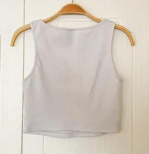 Princess Polly Darlington Crop Top White thumbnail 7