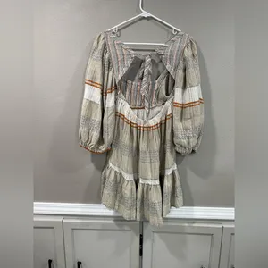 Free People All Lined Up Mini Dress thumbnail 7