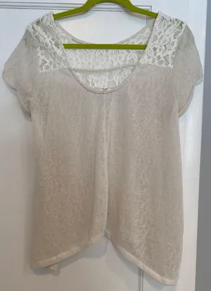 Free People Flowy Shirt thumbnail 4