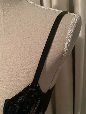 Victoria's Secret Lace and Leatherette Demi Bra thumbnail 4