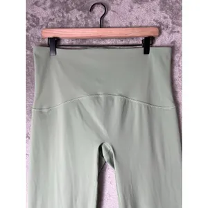 SPANX Booty Boost Leggings 1X Green High Rise Compression Active Workout thumbnail 2