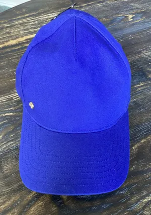 kate spade Wild Blue Iris Bow Baseball Cap with Gold Logo Accent thumbnail 1