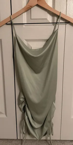 Sage Green Bodycon Dress thumbnail 1