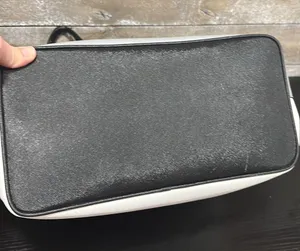 Marc Jacobs grey and white sidekick tote thumbnail 8