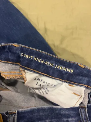 American Eagle Curvy High-Rise Jeggings thumbnail 2