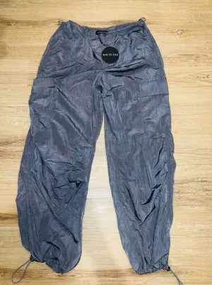 White Fox Boutique Be the Moment Cargo Parachute Pants thumbnail 1