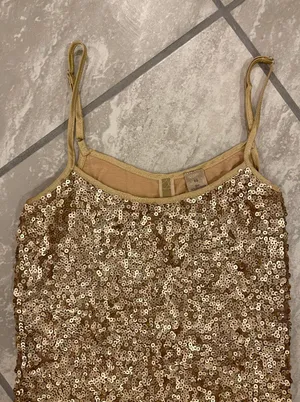 Buckle Sequin Tank thumbnail 2
