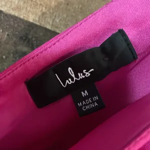 Lulu’s Darling Delight Raspberry Pink Skater Dress thumbnail 8