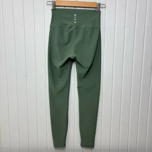 Willow Green Rib Leggings High-Rise Stretchy Fit‎ Size S thumbnail 2