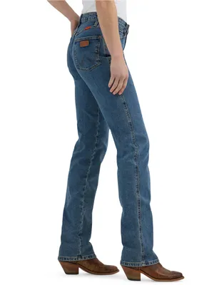 WOMEN'S WRANGLER® COWBOY CUT® SLIM FIT STRETCH JEAN 9x34 thumbnail 3