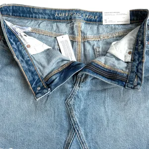 NWT American Eagle Super High Rise A-Line Denim Skirt Size 10 / 30 thumbnail 4