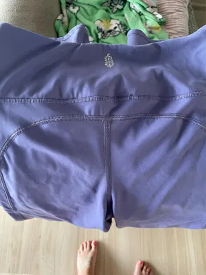 Lilac Free People Leggings thumbnail 2