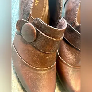 Clarks Brown Bendables Ruby Glam Ankle Booties thumbnail 8