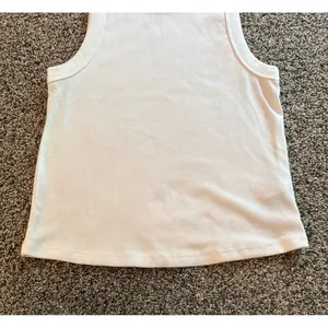 Old Navy Women's Snug White Ribbed Tank Top Size Small thumbnail 5
